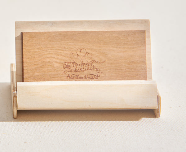 Wooden Card Holder for Credit Card / Visiting cards