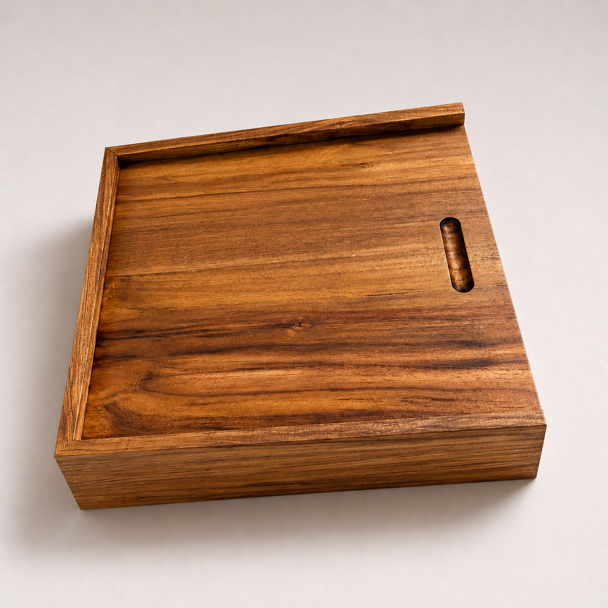 CraftedEdge Wooden Sliding Box