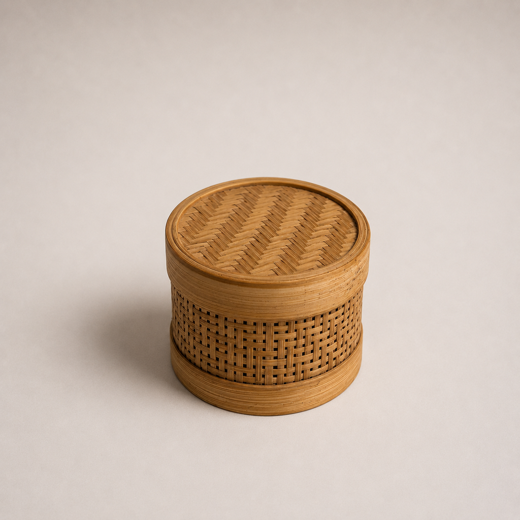Handwoven Bamboo Storage Box