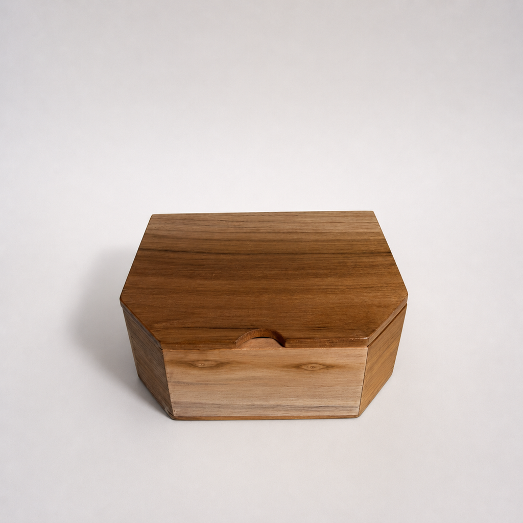 Octa Wooden Keep Safe Box
