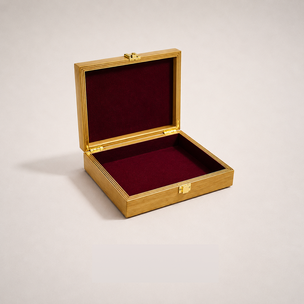 High Gloss Gold Box