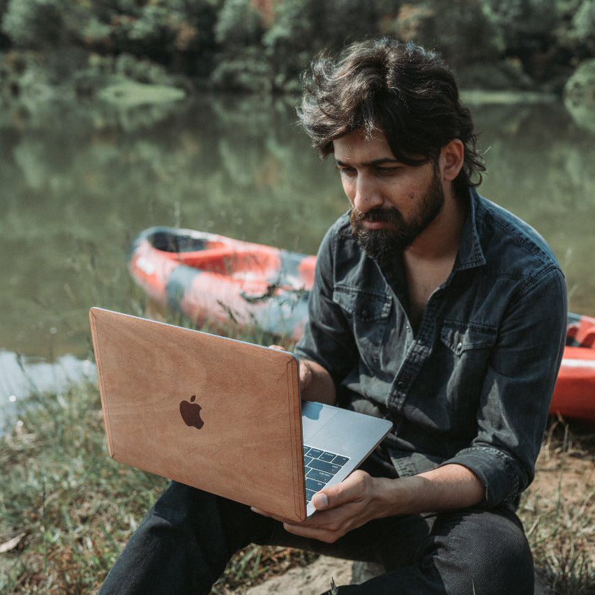 Wooden MacBook Skins / Wraps / Decals