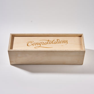 Wooden Wine Gift Box / Wine bottle box